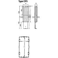 ABB Kabelskab Combi-Line CP3 EL