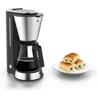 WMF KITCHENminis 0412270011, Filter kaffemaskine, 0,625 L, Malet kaffe, 710 W, Sort, Rustfrit stål