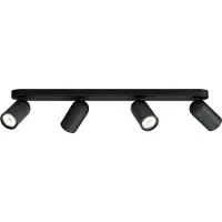 Philips myLiving - Væg/loft-spotlys - 4 åbninger - GU10 - sort