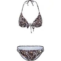 LASCANA Bikini ecru / brun / sort