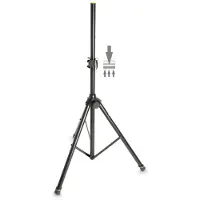 Gravity SP 5211 ACB, Gulv, Jord, 50 kg, Aluminium, Stål, Sort, Fritstående, 3 ben