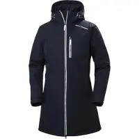Helly Hansen Long Belfast vinterjakke, dame, mørkeblå
