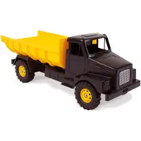 Dantoy Stor Lastbil - 70 cm - Sort/Gul - - OneSize - Bil