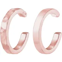 Elli Øreringe rosa guld