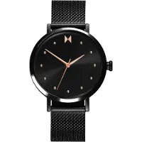 MVMT Dameur 28000033-D Sort/Stål Ø36 mm