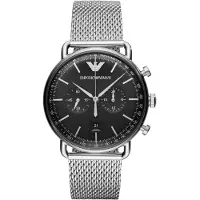 Giorgio Armani Vyriškas laikrodis EMPORIO ARMANI AR11104 - AVIATOR (zi020b) + BOX