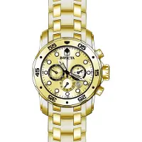 Invicta Herreur 0074 Pro Diver Guld/Stål Ø48 mm