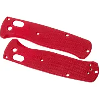 Flytanium Classic G-10 Scales for Benchmade Bugout Knife - Red