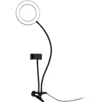 Dörr LED Selfie Ring Light SLR-16 Bi-color - Kameralys - 1 hoveder x 64 lampe - LED - DC