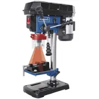 Scheppach DP16VLS, Søjleboremaskine, Blå, Grå, Stål, 1,3 cm, 160 x 160 mm, 500 W