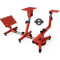 AROZZI Velocità - Racersimulator-cockpithjul/pedalstander - metal - rød