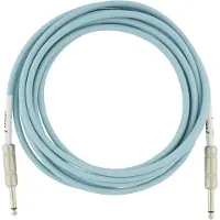 Fender Original 45 meter Lige Instrumentkabel Daphne Blue