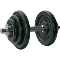Tunturi Dumbbellset 20kg, with 1 Bar Screw