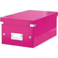 Leitz Arkivboks Click&Store DVD WOW pink