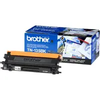 Brother Tonerkassette sort 5.000 sider, høj kapacitet TN-135BK Modsvarer: N/A