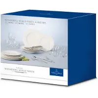 Villeroy & Boch Wonderful World White 4 Friends 36 tableware set