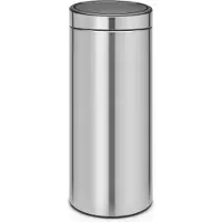 Brabantia Touch Bin NEW plastindsats 30 L Matbørstet stål