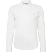 Levi's Skjorte 'Battery Housemark Slim Fit Shirt' rød / hvid