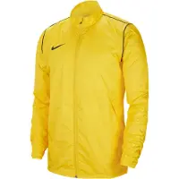Nike Regnjakke Repel Park 20 - Gul/sort, størrelse Large