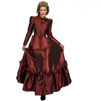 MOM Vestlig Scarlet Lady Kvindekostume