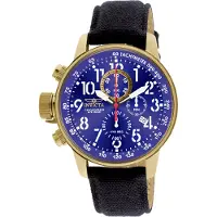 Invicta Herreur 1516 Force Lefty Blå/Tekstil Ø46 mm