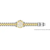Invicta Herreur 9212 Speedway Hvid/Stål Ø40 mm