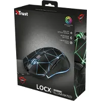 Trust GXT 133 Locx - Mus - Optisk - 6 knapper - Sort