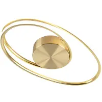 QAZQA Design loftslampe guld inkl. LED 3-trins dæmpbar - Rowan