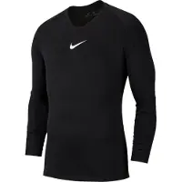 Nike T-shirt med lange ærmer Park First Layer sort (S)