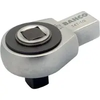 Bahco Interchangeable Head With Through Square With Rectangular Connector Skralde