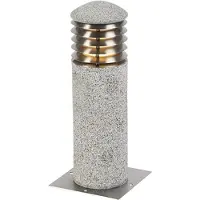 QAZQA Moderne stående udendørs lampe granit 40 cm - Happy