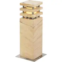 QAZQA Moderne udendørs gulvlampe sandsten 40 cm - Grumpy