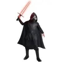 Rubies Udklædning - Star Wars - Deluxe Kylo Ren - - 8-10 år (128-140) - Udklædning