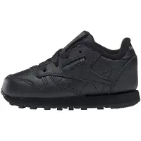 Reebok Sko - Classic Leather - Sort - - 19,5 - Sko
