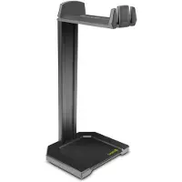 Gravity HP HTT 01 B, Hovedtelefonholder, Aluminium, Plast, 480 g, Sort