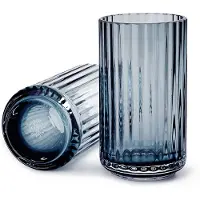 Lyngby Porcelæn Lyngby vase glas midnatsblå 12,5 cm