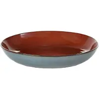 Serax Terres de Rêves pastatallerken 23,5 cm Rust/Smokey blue