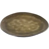Serax Pure oval tallerken medium Green