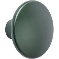 Muuto The Dots tøjknage metal 5 cm Dark green