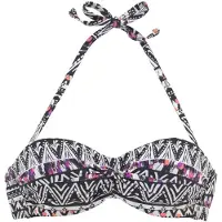 LASCANA Bikinioverdel 'Yuca' sort