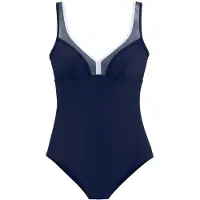 LASCANA Badedragt navy / hvid