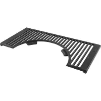 Mustang støbejernsrist 24×47,5 cm / grillrist til Sapphire multigrill-system – Sort