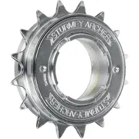 Sturmey Archer 16 t?nder gratis hjul til k?de - krom 1/2 x 3/32 tommer