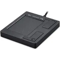 Perixx Peripad-501 II, Ledningsført, USB, 1,8 m, Sort, 86 mm, 75 mm