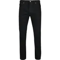 Levi's Levi'stil mænd. 00501-0165 Jeans 501 Original sort (36/34), Casual, Bomuld, Denim, Bæredygtig