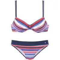 s.Oliver Bikini blå / rød / hvid