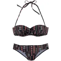 Buffalo Bikini blandingsfarvet / sort