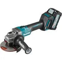 Makita GA005GM201, 8500 rpm, 12,5 cm, Batteri, 4 At, 3,6 kg, Børsteløs motor