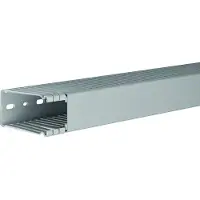 Hager BA68004007030B, Kabelkanal, Grå, PVC, V0, 47 mm, 2000 mm