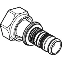 Geberit Mepla overgang med omløber d=16 mm G=1/2 - (5 stk.)